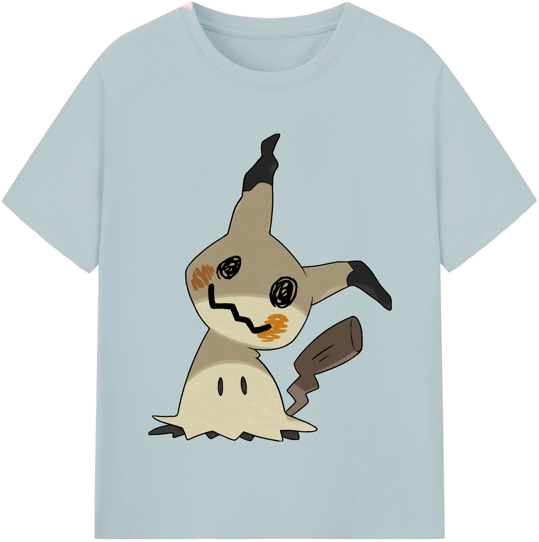 （画像用） ポケットモンスター Pokémon 綿100％半袖Tシャツ（フロントプリント）